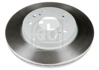 2X Febi Bilstein 108469 Bremsscheibe Vorne FüR Suzuki