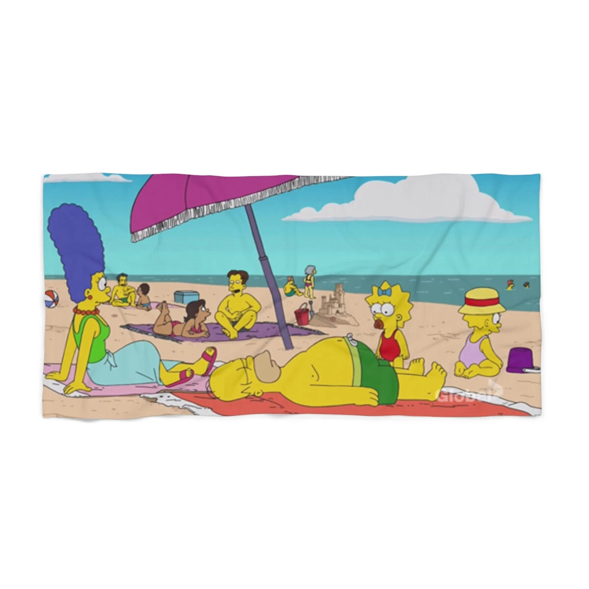 The Simpsons Towel