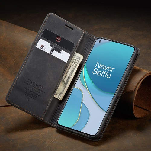 For OnePlus Nord/13/12/11/8T/8/7 Pro Magnetic Wallet Case Leather Flip Cover - Picture 14 of 25