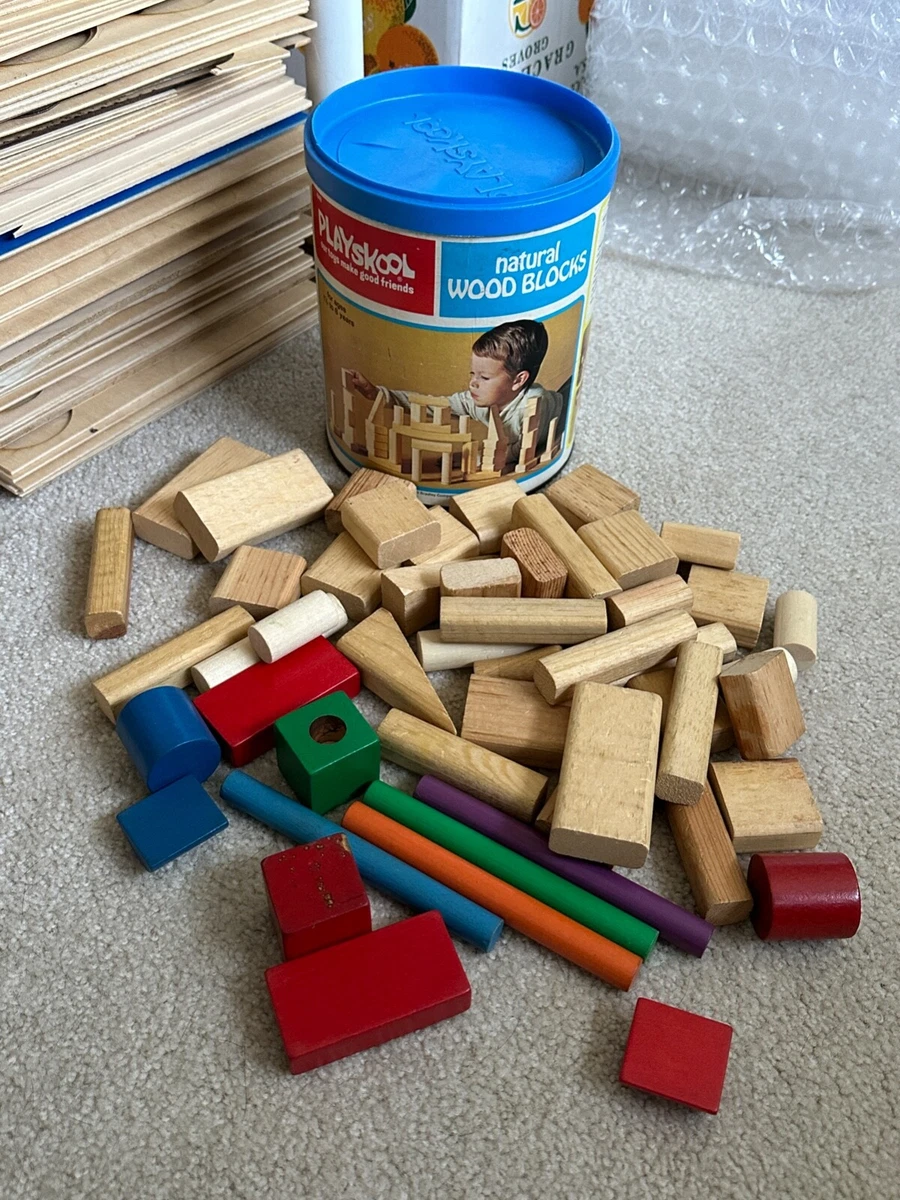 Playskool wooden blocks 2025