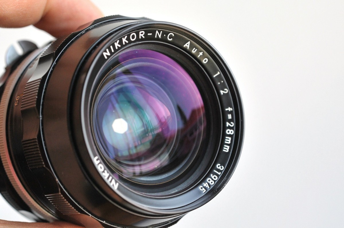Nikon ニコン Nikkor N.C Auto 28mm f2 非Ai NIKON Nikkor-N.C Auto 28mm f/2.0 * Very RARE F2 NON AI * w