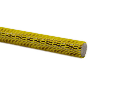 Netzschlauch Ø25 -50 mm Oberflächenschutznetz  200 m Rolle Gelb 29 g/m