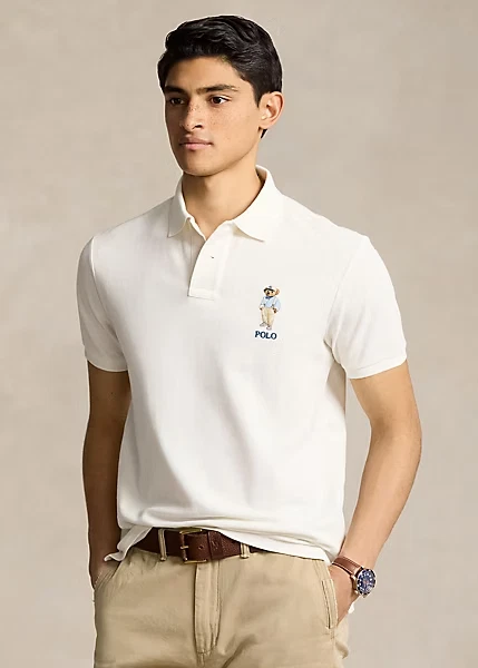 Size XXL $148 Polo Ralph Lauren Classic Fit Polo Bear Mesh Polo Shirt NWT