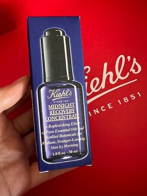 Kiehl's Midnight Recovery Concentrate 1.0fl.oz./30ml New In Box