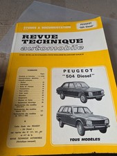 Revue technique Peugeot 504