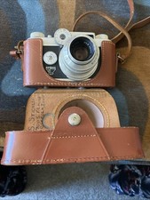  T Argus C 44 Forty Four 35mm Film Rangefinder Camera with 50mm Lens  Case