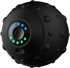 Electric Massage Ball Rechargeable 5-Speed Deep Tissue Muscle Relaxation Black