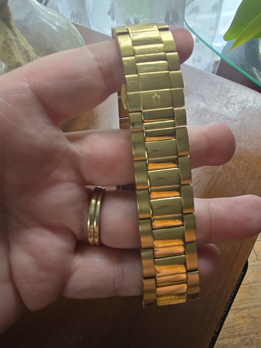 Bulova Women's Watch 97P169 Quartz Our Lady of Guadalupe Gold