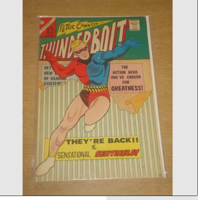 THUNDERBOLT VOL 3 #56 FN (6.0) CHARLTON COMICS FEBRUARY 1967 COVER B