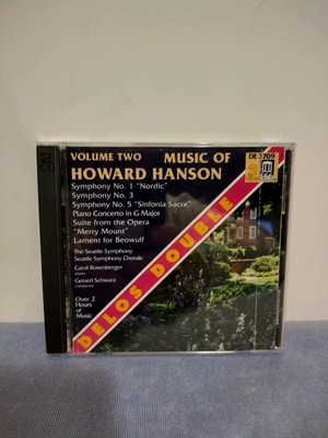 #ad #ad Volume 2 Music Of Howard Hanson 2 CDs HOWARD HANSON GERARD SCHWARZ USA $28.45