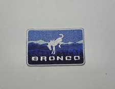 Ford Bronco iron/sew on patch. 3"w X 2"h 