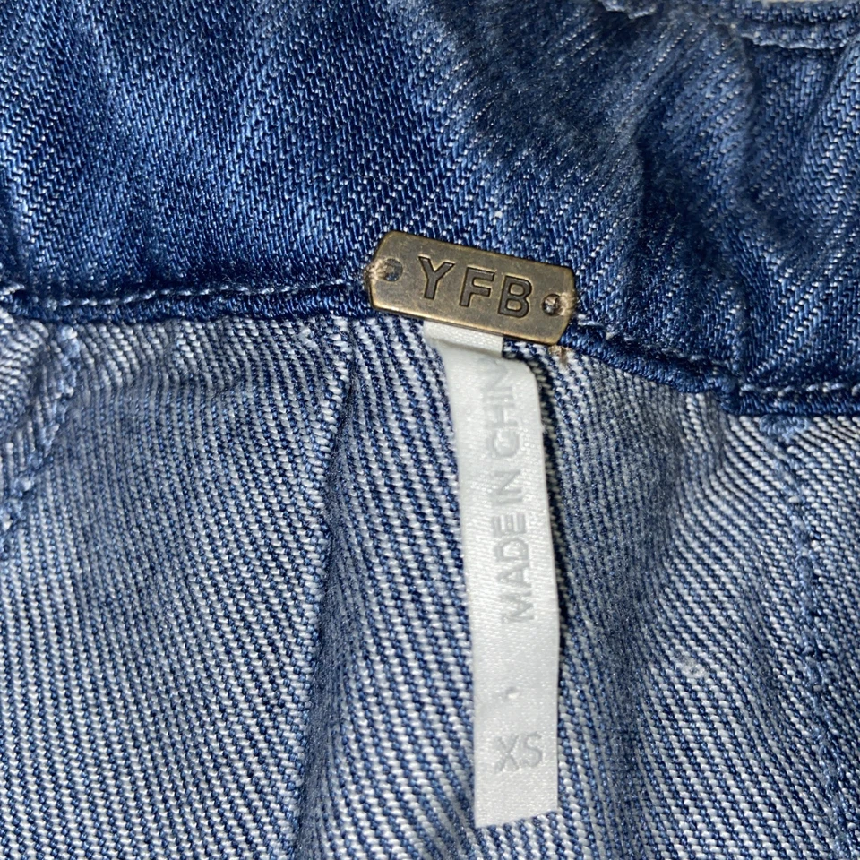 Young Fabulous Broke YFB Skirt Zipper On Side Size XS L18 - Image 4 of 4