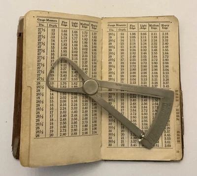 Antique Jewellers Diamond Weight Calculator - 1924 - Photo 1/4