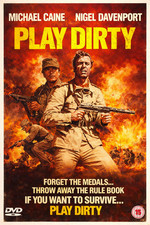 PLAY DIRTY  (1969) Michael Caine, Nigel Davenport - Public Domain DVD NO CASE