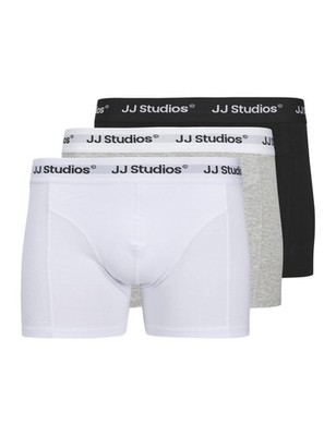Mens Jacsoho Solid Trunks 3 Pack Noos, White, xx_l 3 Pack