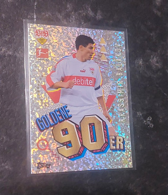 Topps Match Attax 2023/24 VfB Stuttgart Krasimir Balakov Golden 90er Foil Karte