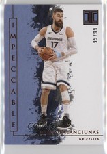 2019-20 Panini Impeccable /99 Jonas Valanciunas #73 rf2