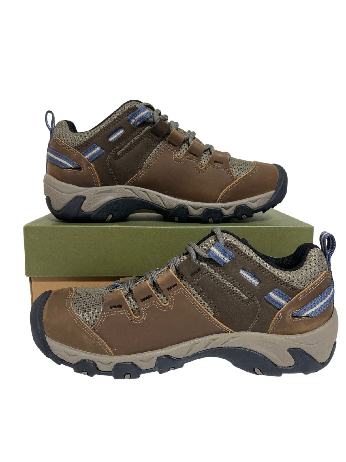 Scarpe da trekking KEEN Steens Vent donna Shitake Corona blu taglia 8