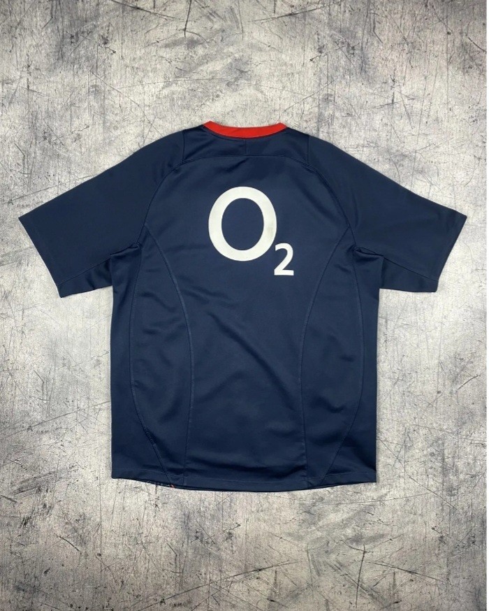 Vintage Nike England Rugby Union Jersey Away 2007-08 Men's Shirt