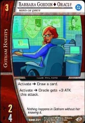 Barbara Gordon   Oracle - Batman Starter Deck - Vs System