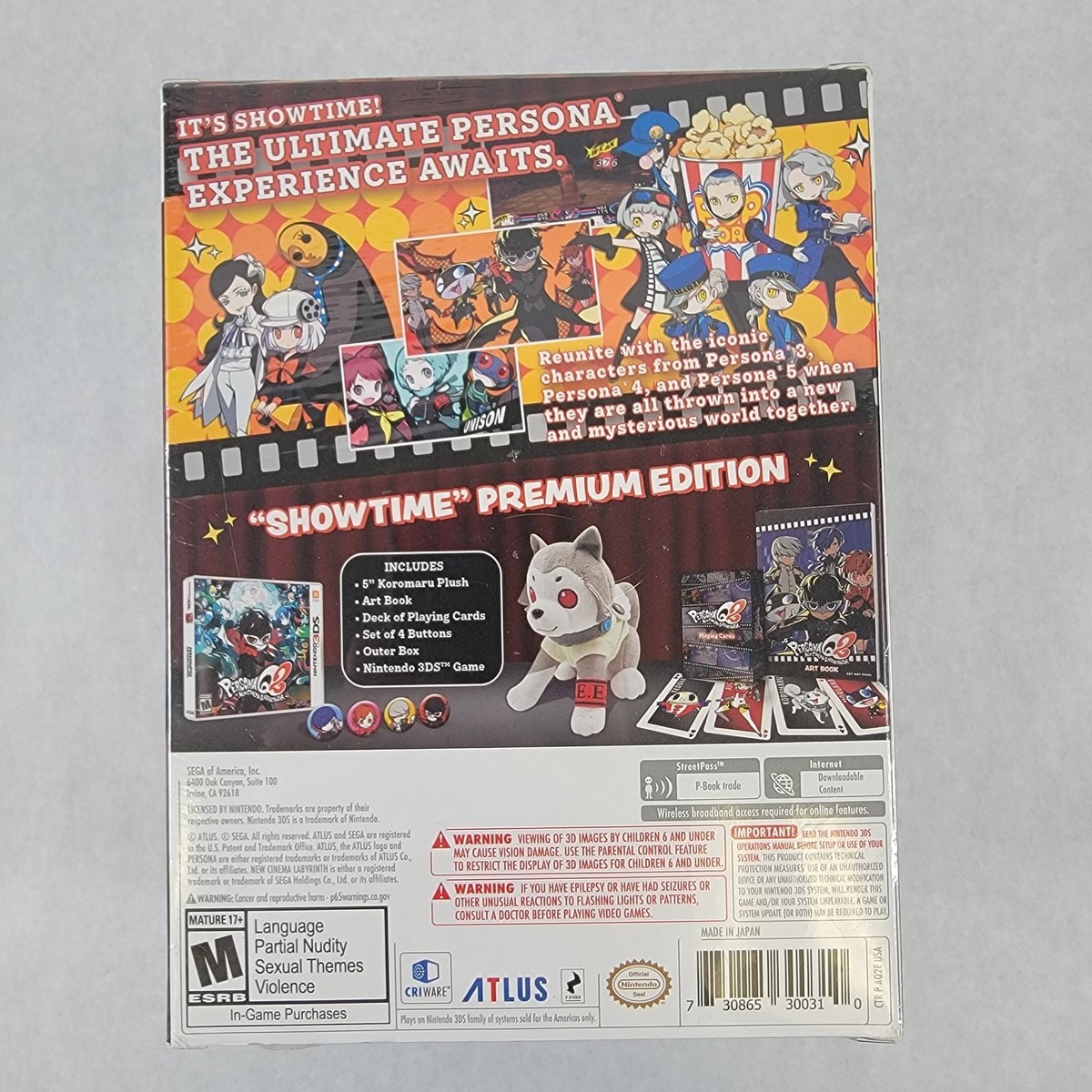 ペルソナ Q2 プレミアムエディション 新品 日本未発売 Ninten fS9I ペルソナ Q2 プレミアムエディション 新品 日本未発売 Ninten