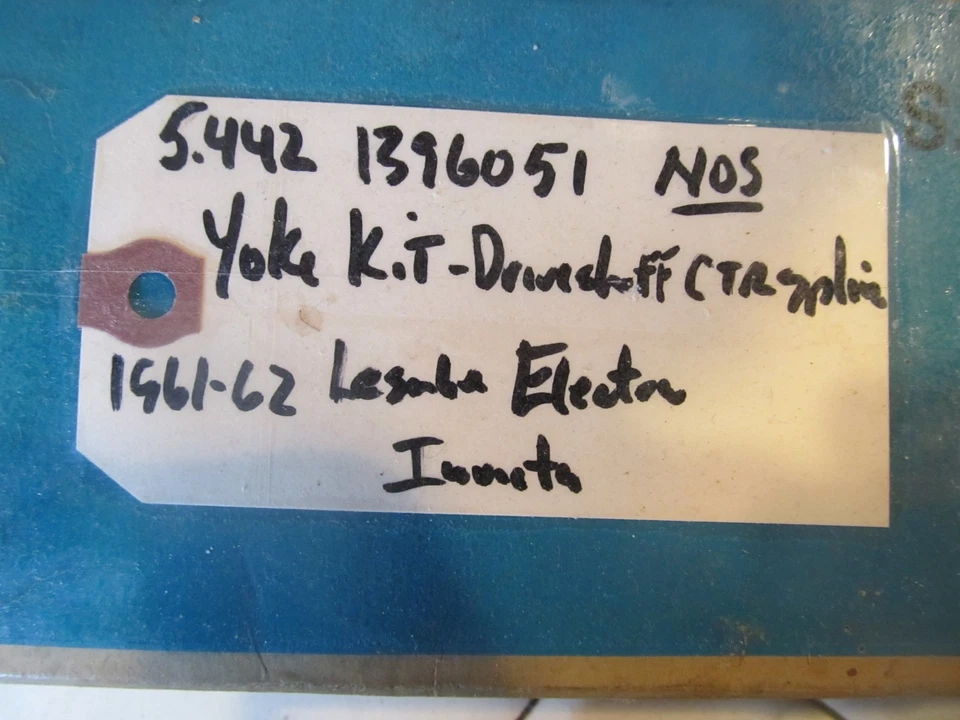 Kit de yugo de eje de transmisión Buick Nos 1961 1962 1396051 sin usar, en caja Lesabre, Invicta Electra Foto 2 de 4