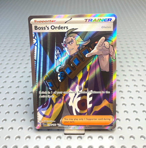 Boss's Orders (Ghetsis) 248/193 Paldea Evolved UR Full Art Holo