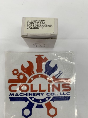 #ad #ad VAC Val325 1 Dry Pressure Gauge 0 30PSI 0 2Bar 1 1 2quot; Dial 1 8quot; NPT Bottom Mount $12.99