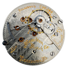 Antique 18s 1903 Hamilton 21j Mechanical Railroad Pocket Watch Movement 940 USA