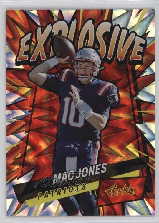 2022 Panini Absolute Explosive Mac Jones #E13 lz7
