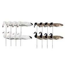 8x Goose Decoys Outdoor Lifelike