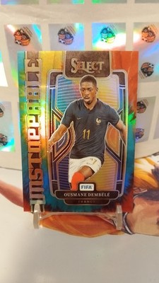 Ousmane Dembele /49 tie-dye unstoppable Panini Select Frankreich PSG Barcelona B