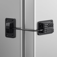 RORMGO Refrigerator Lock, Heavy Duty Fridge Locks for Kids, Black-1Pack