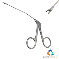 V. Mueller AU14150 ENT Wullstein Ear Scissors Curved Right 4-1/2"