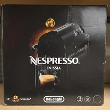Nespresso Inissia Espresso Machine By De'longhi,24 Oz, Black