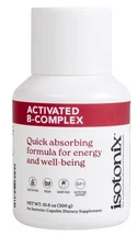 Isotonix Activated B Complex For Energy Well Being Stress Relief 10.06oz 90Serv
