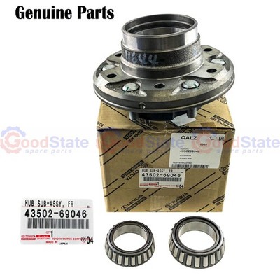 Genuine Toyota LandCruiser 80 Series HZJ HDJ FZJ Front Axle Wheel