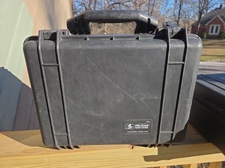 Pelican 1520 Large Case with Foam Black Made In USA Heavy Duty Waterproof