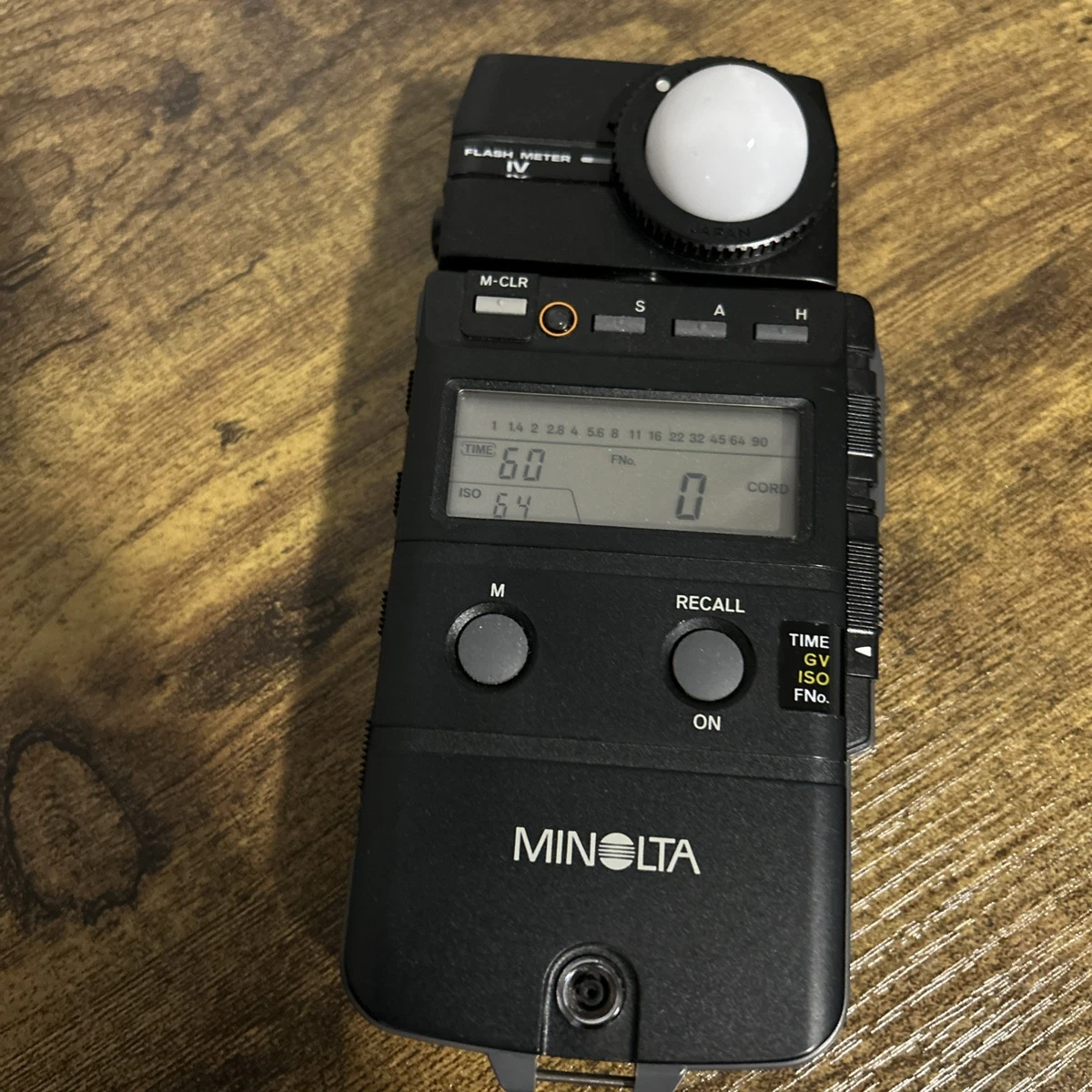 Minolta Flash Meter Iv for sale | eBay