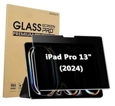 OXMAN 1 Pack Privacy Screen Protector for iPad Pro 13 Inch 2024 7th