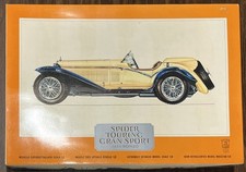 SEALED Pocher Alfa Romeo Spider Touring Gran Sport 1:8 Scale Kit K73 Vintage