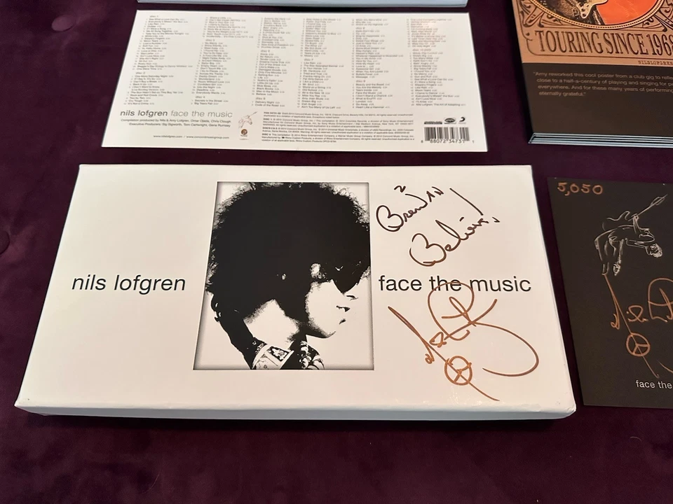 ROCK / E-STREET / BRUCE SPRINGSTEEN / NILS LOFGREN: 'FACE THE MUSIC' CD BOX SET - Image 2 of 4