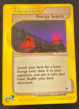 Energy Search 153/165 Trainer Pokemon Card HP