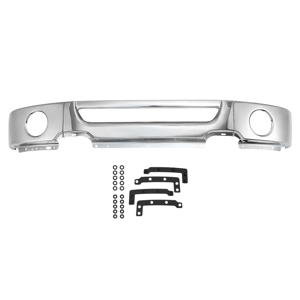 Parachoques delantero para Ford F-150/Lincoln Mark LT 2006-2008 nuevo cromo inferior envío a EE. UU. Foto 4 de 4