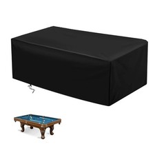 Pool Table Cover - 89 inch Waterproof Table Cover for 7 Foot Snooker Billiard...