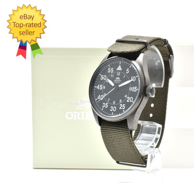   [ Unused w/Box ] ORIENT RN-AC0H02N F692-UAV0 Black Auto 42mm Men's Watch JAPAN