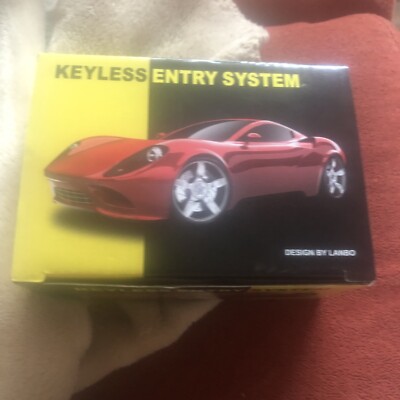 Qiilu Keyless Entry System 43392 MHz Auto Keyless Entry System Türschloss Zen...