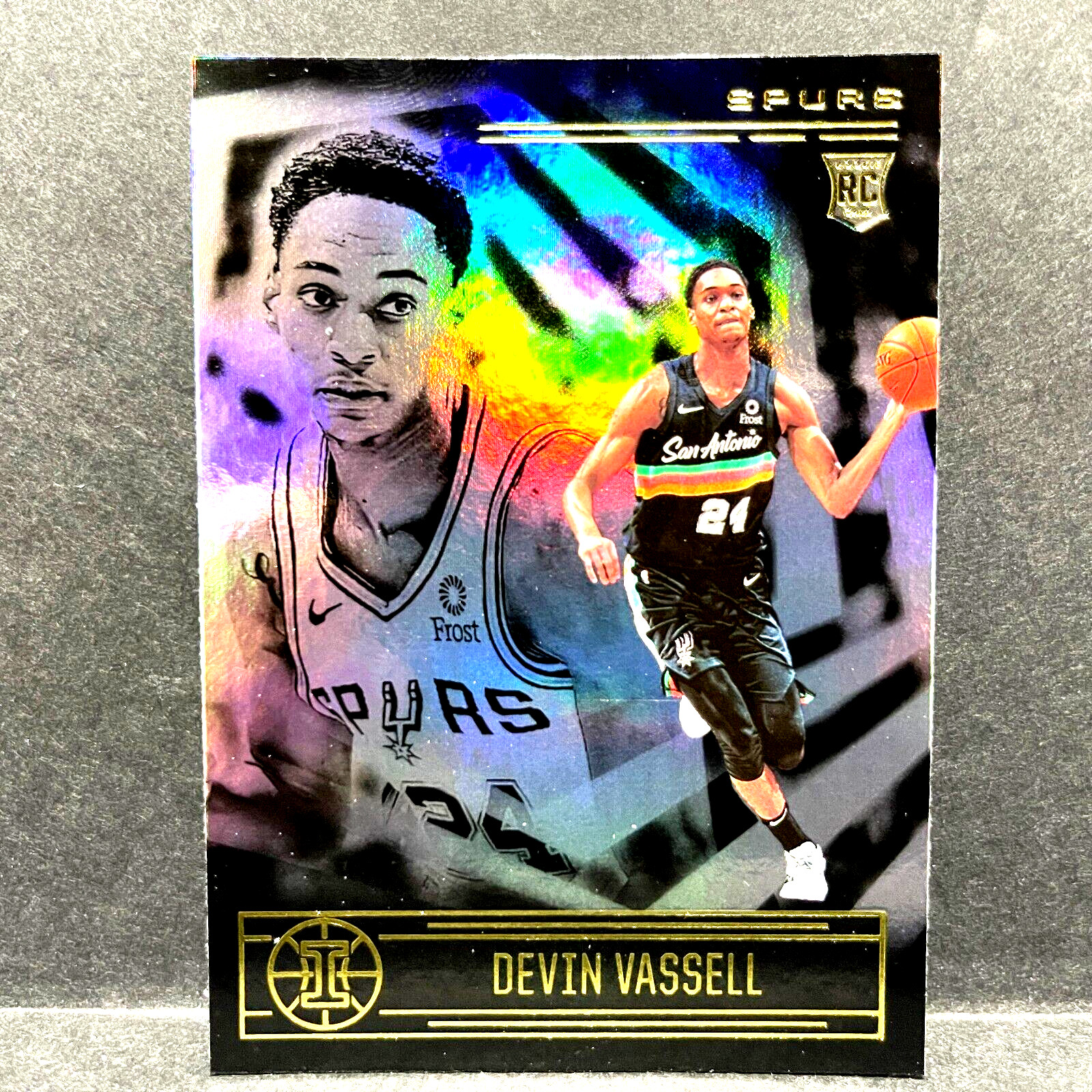 2020-21 ILLUSIONS DEVIN VASSELL RC #171 (SAN ANTONIO SPURS)