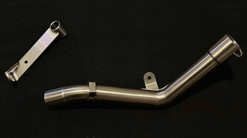 "AEW MID PIPE WITH CENTRE STAND BRACKET" FIT FOR ROYAL ENFIELD HIMALAYAN 450 - Picture 2 of 2