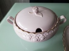 Alt Tirschenreuth 1838 Suppenterrine Gold Deckelterrine